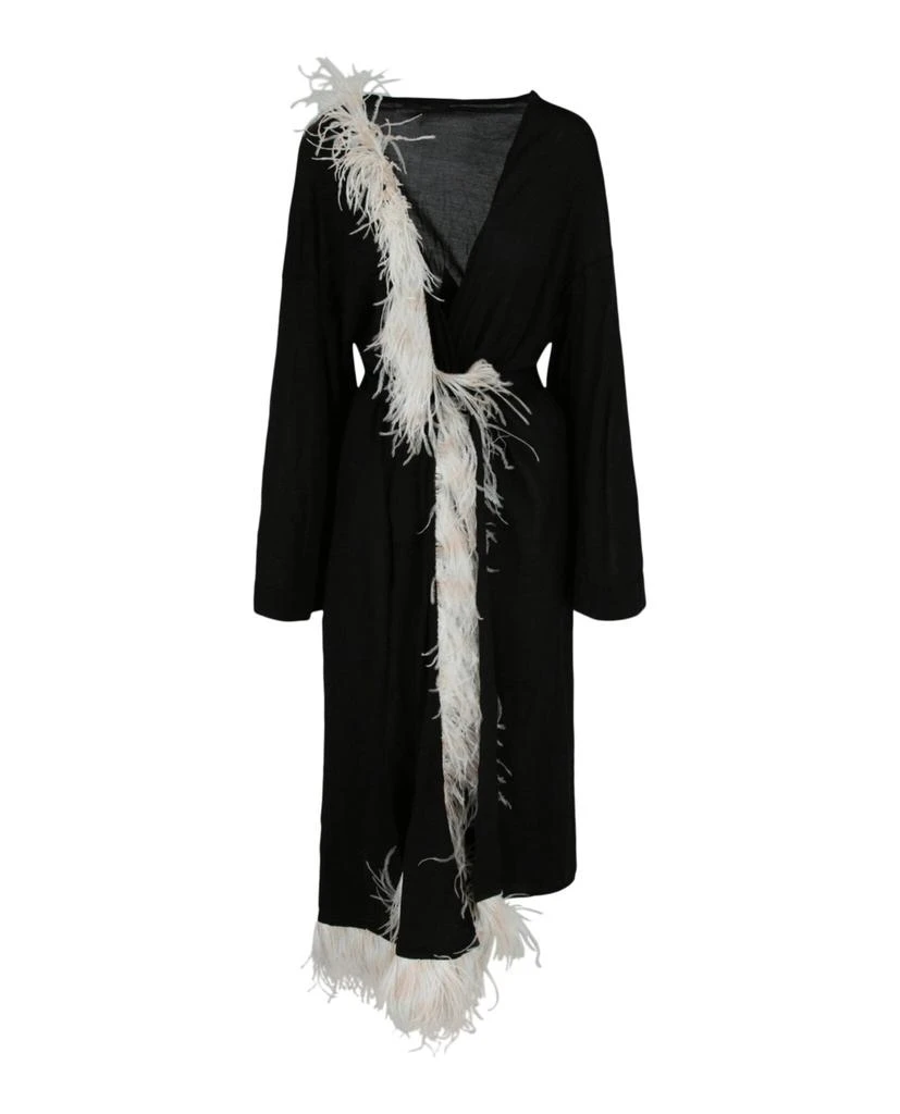 商品ALANUI|Feather Silk Long Jacket,价格¥9145,第1张图片