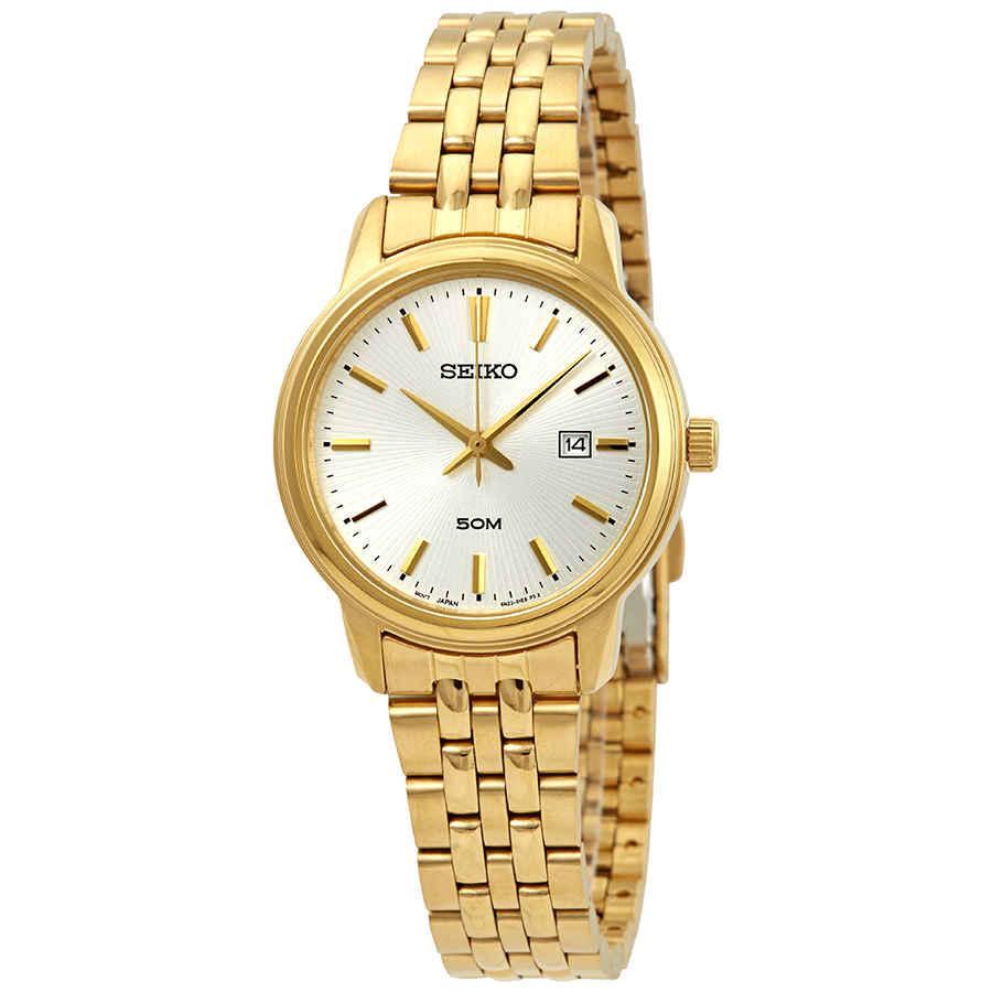 商品Seiko|Seiko Neo Classic Silver Dial Ladies Watch SUR660P1,价格¥782,第1张图片