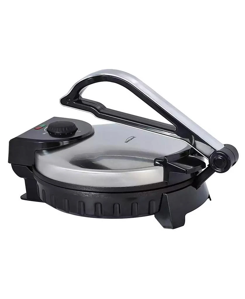 商品Brentwood Appliances|10" Stainless Steel Non-Stick Electric Tortilla Maker,价格¥554,第2张图片详细描述