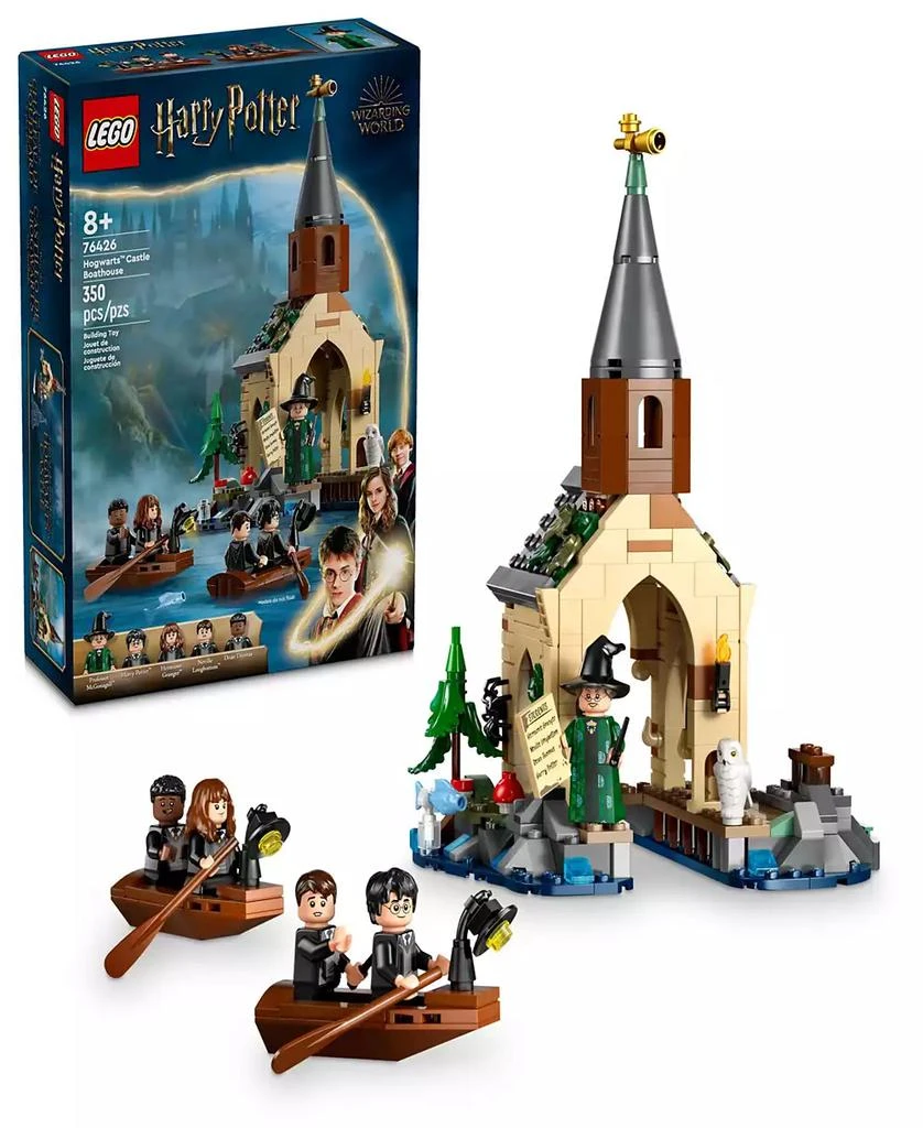 商品LEGO|LEGO Harry Potter Hogwarts Castle Boathouse 76426 Toy Building Set, 350 Pieces,价格¥225,第1张图片