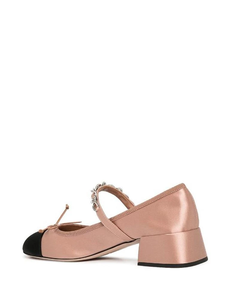 商品Miu Miu|Decollete Round Toe Heel,价格¥8060,第3张图片详细描述