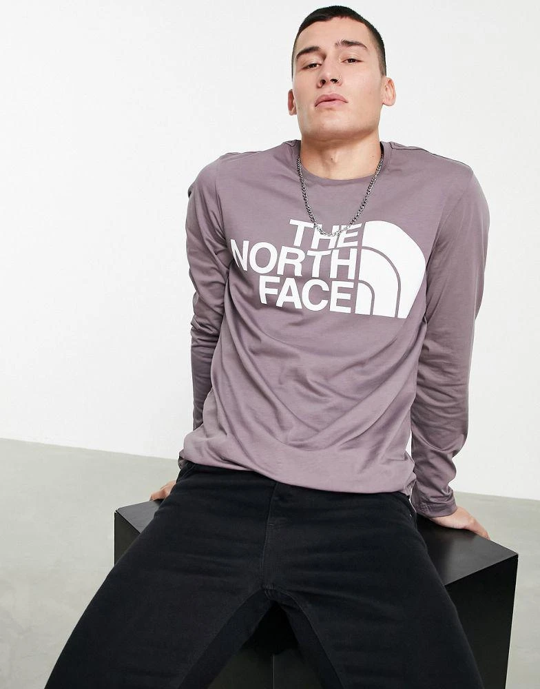 商品The North Face|The North Face Standard long sleeve t-shirt in purple,价格¥331,第4张图片详细描述