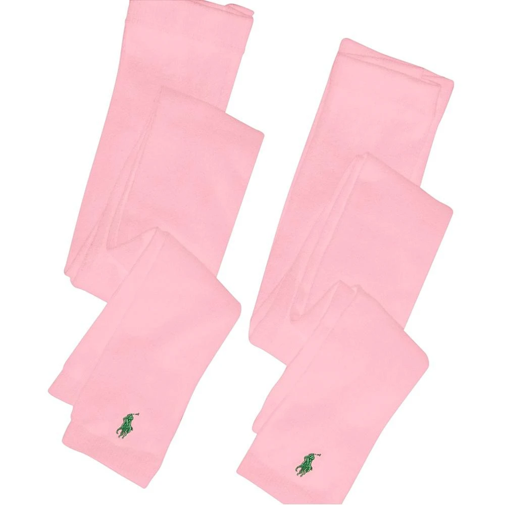 商品Ralph Lauren|Polo Footless Tights 2 Pack, Little Girls & Big Girls,价格¥120,第1张图片