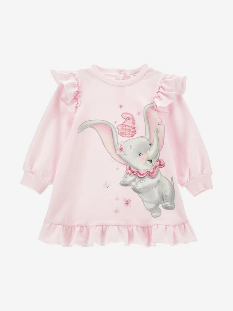 商品MONNALISA|Monnalisa Baby Girls Dumbo Sweater Dress in Pink,价格¥980,第1张图片