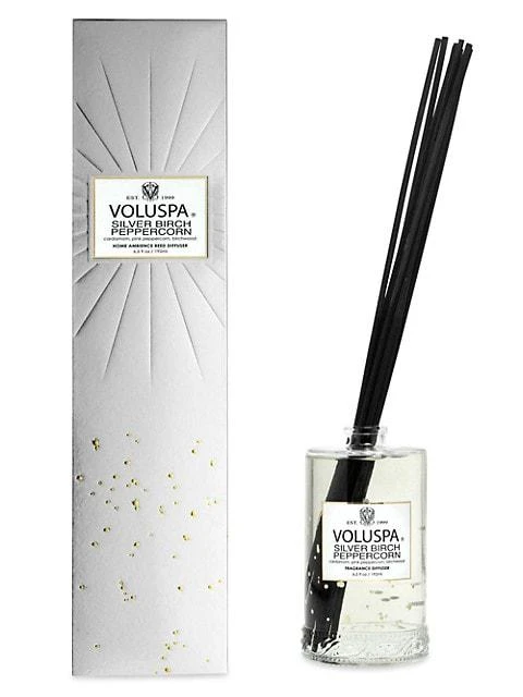 商品Voluspa|Silver Birch Peppercorn Reed Diffuser,价格¥241,第2张图片详细描述