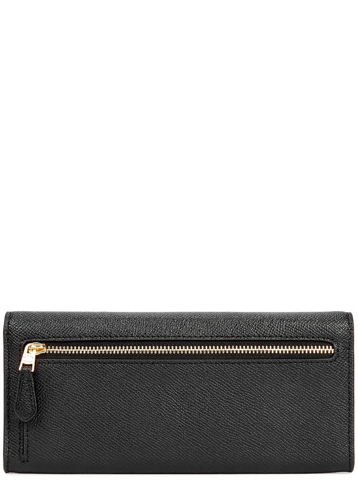 Wyn black grained leather wallet商品第2张图片规格展示