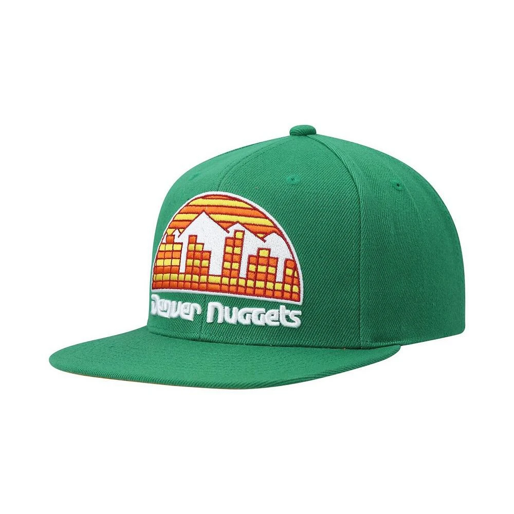 商品Mitchell & Ness|Men's Green Denver Nuggets 40th Anniversary Like Mike Snapback Hat,价格¥253,第4张图片详细描述