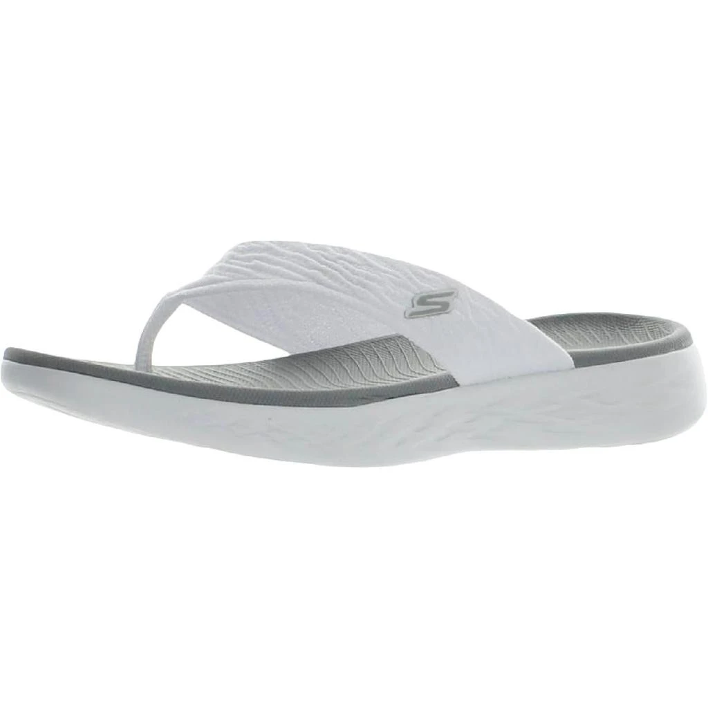 商品SKECHERS|Skechers Womens On The Go 600-Sunny Knit Casual Flip-Flops,价格¥116,第2张图片详细描述