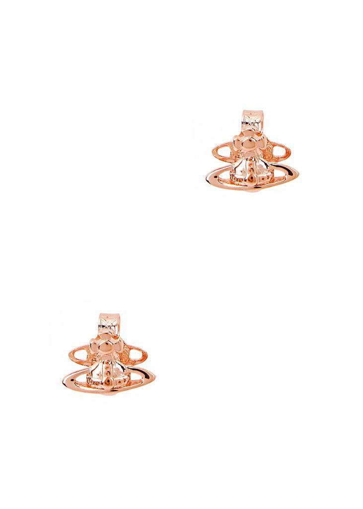 商品Vivienne Westwood|Lorelei rose gold-tone orb stud earrings,价格¥489,第1张图片