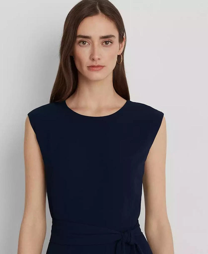 商品Ralph Lauren|Women's Belted Bubble Crepe Dress,价格¥1031,第3张图片详细描述