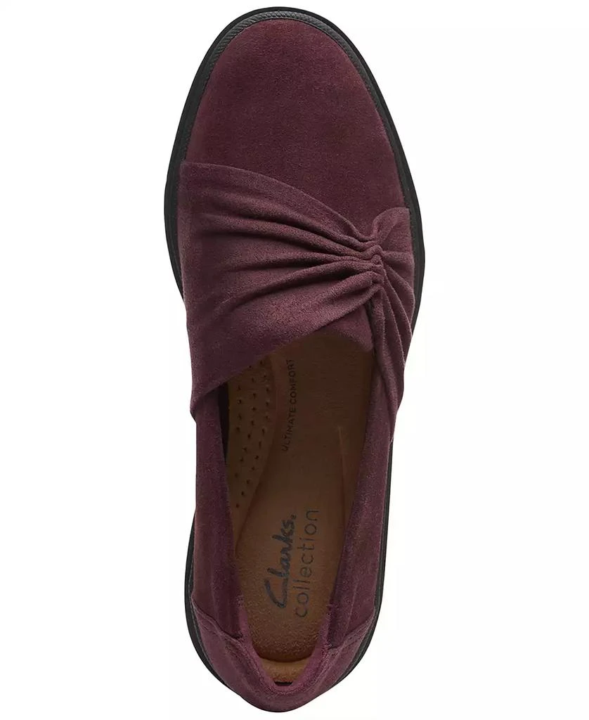 商品Clarks|Women's Calla Style Ruched Slip-On Flats,价格¥306,第4张图片详细描述