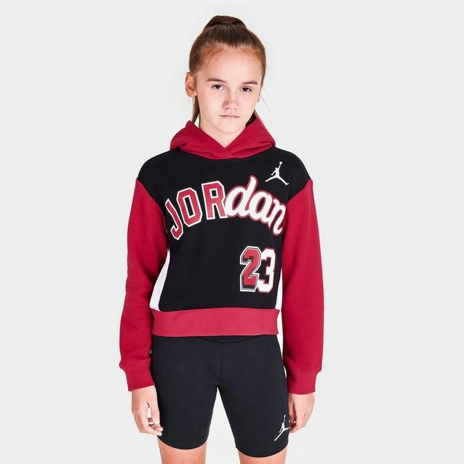 商品Jordan|Girls' Jordan You Can Play Boxy Hoodie,价格¥113,第1张图片