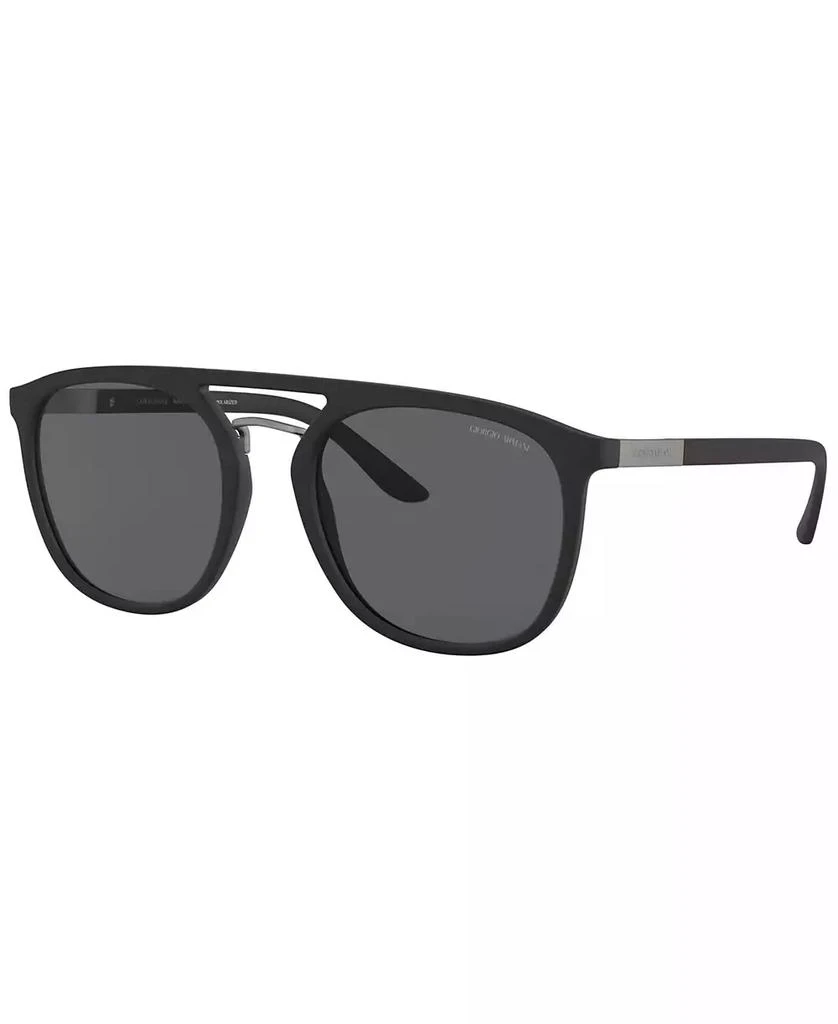 商品Giorgio Armani|Men's Polarized Sunglasses, AR8118 53,价格¥1326,第1张图片