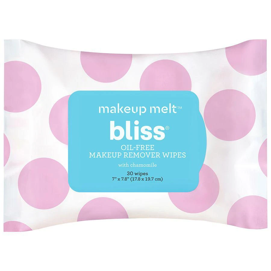 商品Bliss|Makeup Melt Oil-Free Makeup Remover Wipes Chamomile,价格¥75,第1张图片