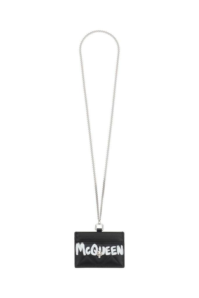 商品Alexander McQueen|CREDIT CARD HOLDER ON NECK,价格¥1675,第5张图片详细描述