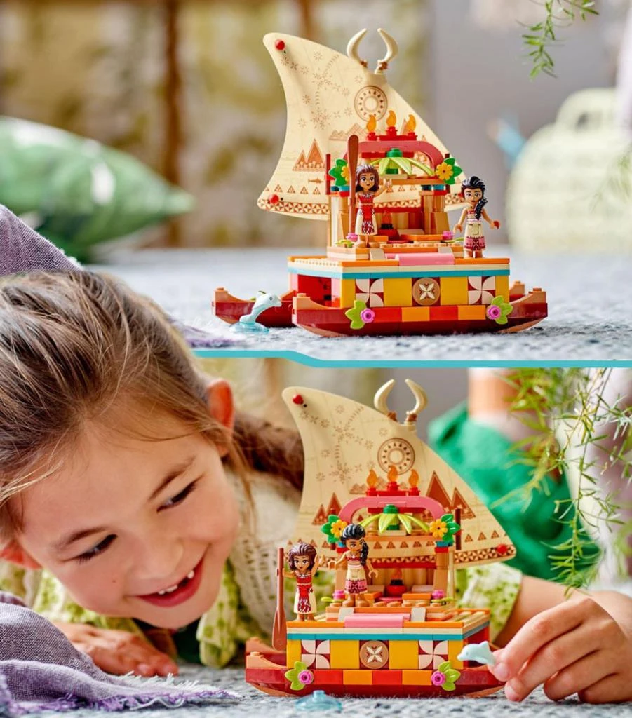 商品LEGO|Disney Princess Moana's Wayfinding Boat 43210,价格¥320,第2张图片详细描述