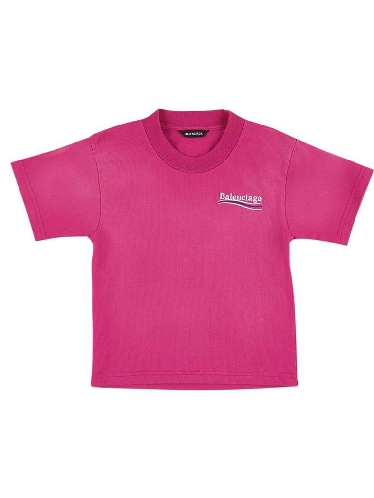 商品Balenciaga|Cotton Jersey S/s T-shirt,价格¥1934,第1张图片