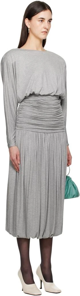 商品Nicklas Skovgaard|Gray Lori Midi Dress,价格¥2332,第2张图片详细描述