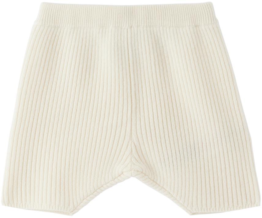 商品Burberry|Baby Off-White Thomas Bear Hoodie & Shorts Set,价格¥4189,第7张图片详细描述