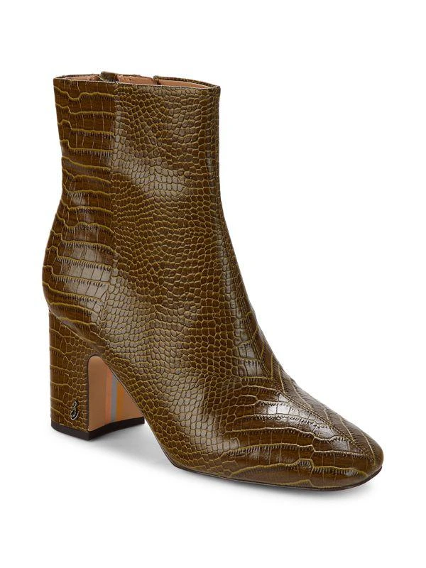 商品Sam Edelman|Fawn Faux Animal Skin Booties,价格¥354,第2张图片详细描述