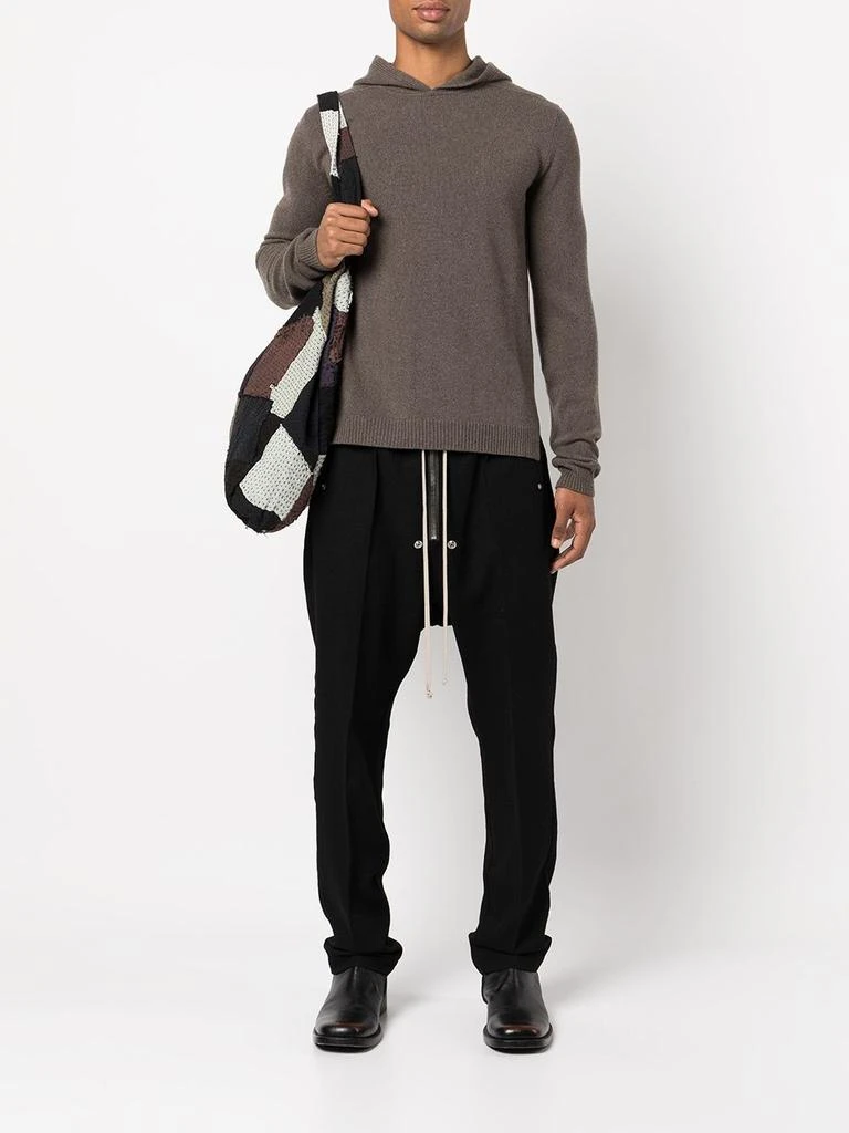 商品Rick Owens|RICK OWENS MEN KNIT HOODIE,价格¥2194,第3张图片详细描述