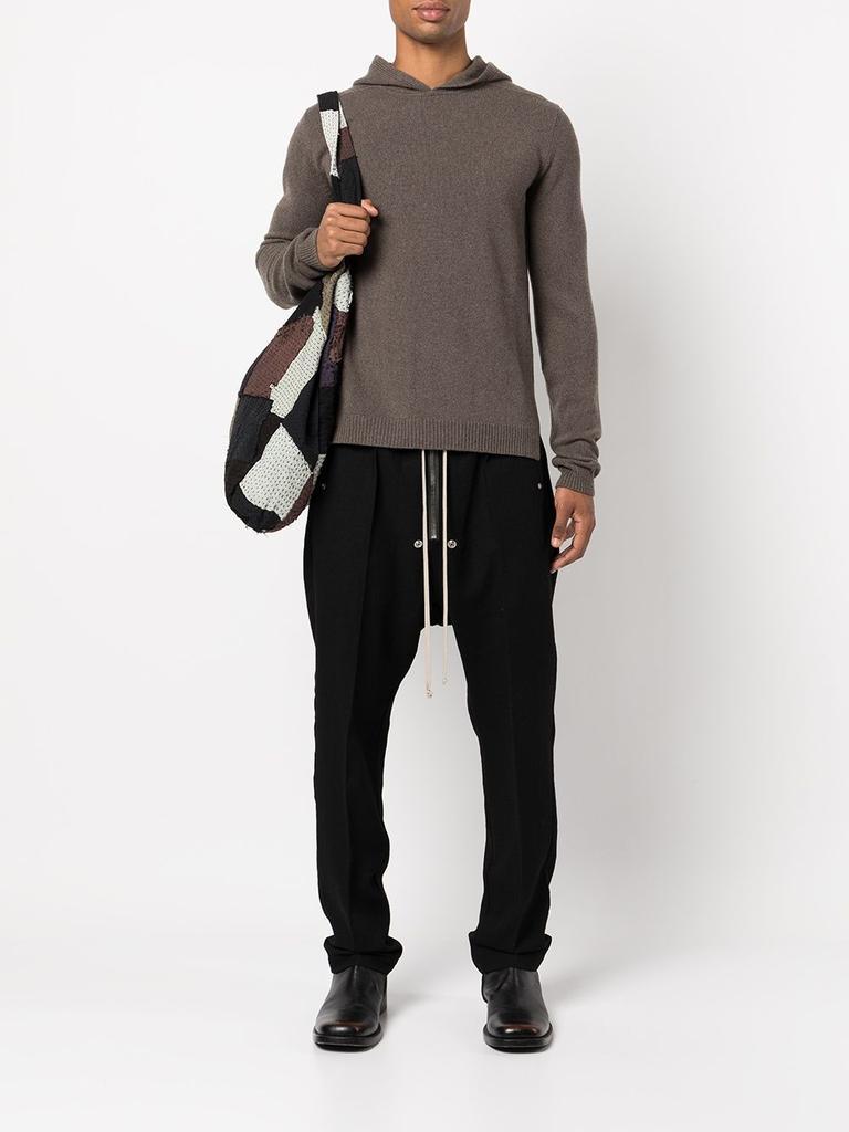 商品Rick Owens|RICK OWENS MEN KNIT HOODIE,价格¥7209,第5张图片详细描述