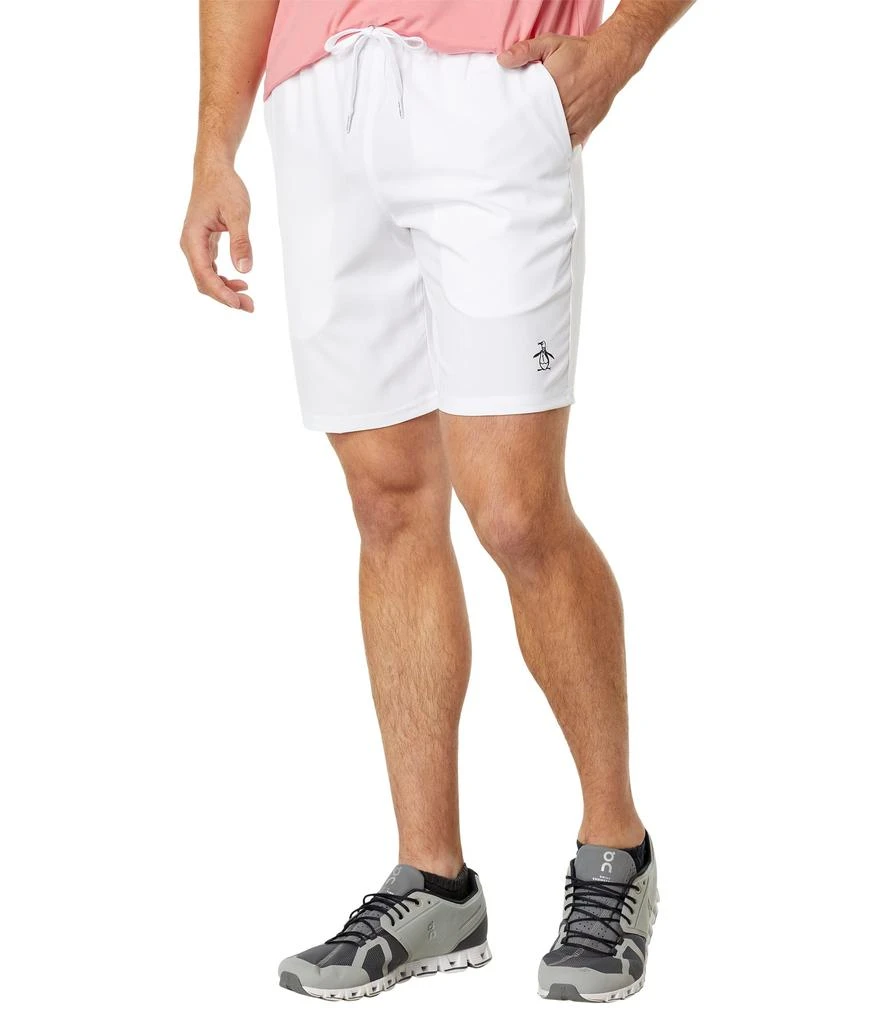 商品Original Penguin Golf|Solid Performance 8" Shorts,价格¥435,第1张图片