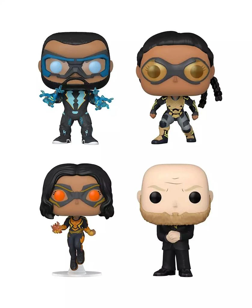 商品Funko|Plaster of Paris Dc Black Lightning Collectors Set, 4 Pieces,价格¥210,第1张图片