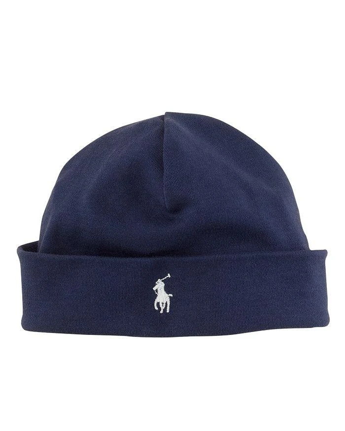 商品Ralph Lauren|男婴Boys' Layette Reversible Beanie - Baby,价格¥113,第1张图片