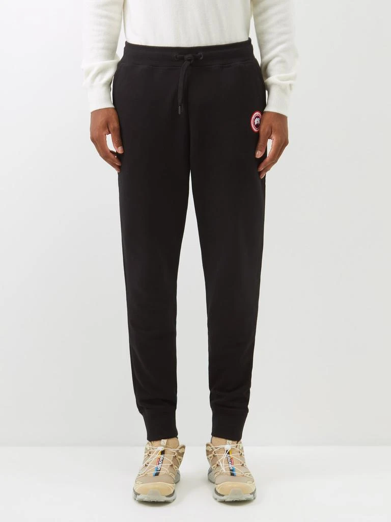 商品Canada Goose|Huron organic-cotton jersey track pants,价格¥1941,第1张图片