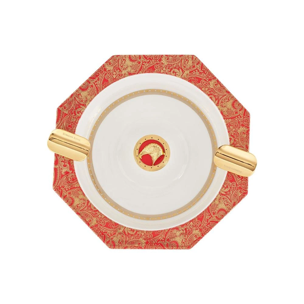 包邮包税【预售7天发货】 STEFANO RICCI 史蒂芬 24春夏 男士 家居用品 瓷质雪茄烟灰缸 OAP18O-VELIN6.1036 商品