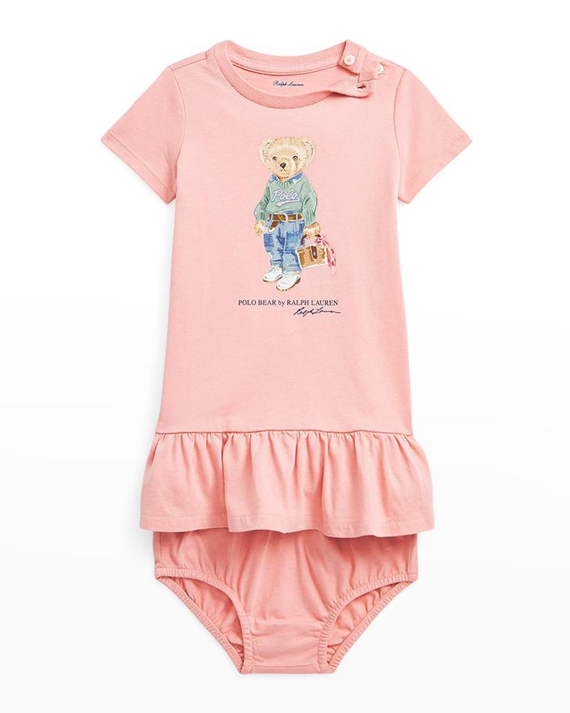 [Ralph Lauren]拉夫·劳伦Ralph Lauren裙子Girl's Polo Bear Knit Dress with