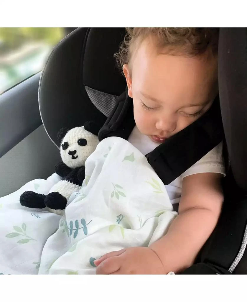 商品BedVoyage|Panda Baby Viscose from Bamboo Muslin Swaddle - Leaf,价格¥188,第5张图片详细描述