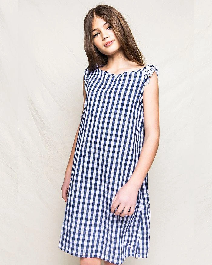 商品Petite Plume|Girls' Gingham Amelie Nightgown - Baby, Little Kid, Big Kid,价格¥325,第2张图片详细描述