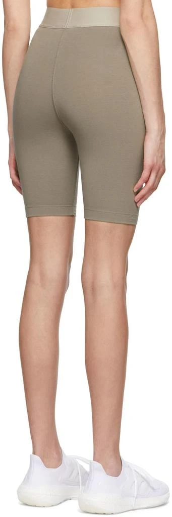 商品Essentials|Taupe Cotton Shorts,价格¥300,第3张图片详细描述