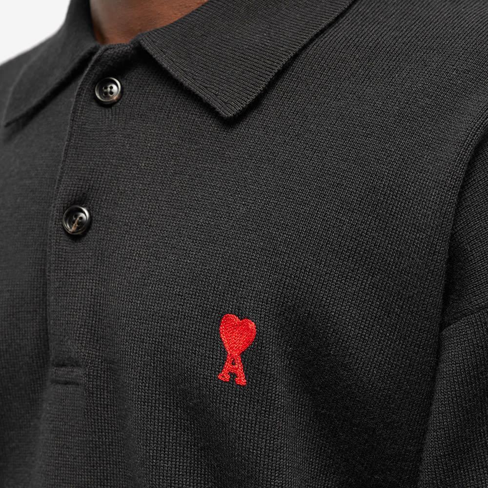 商品AMI|AMI Long Sleeve Small A Heart Knit Polo,价格¥2018,第7张图片详细描述