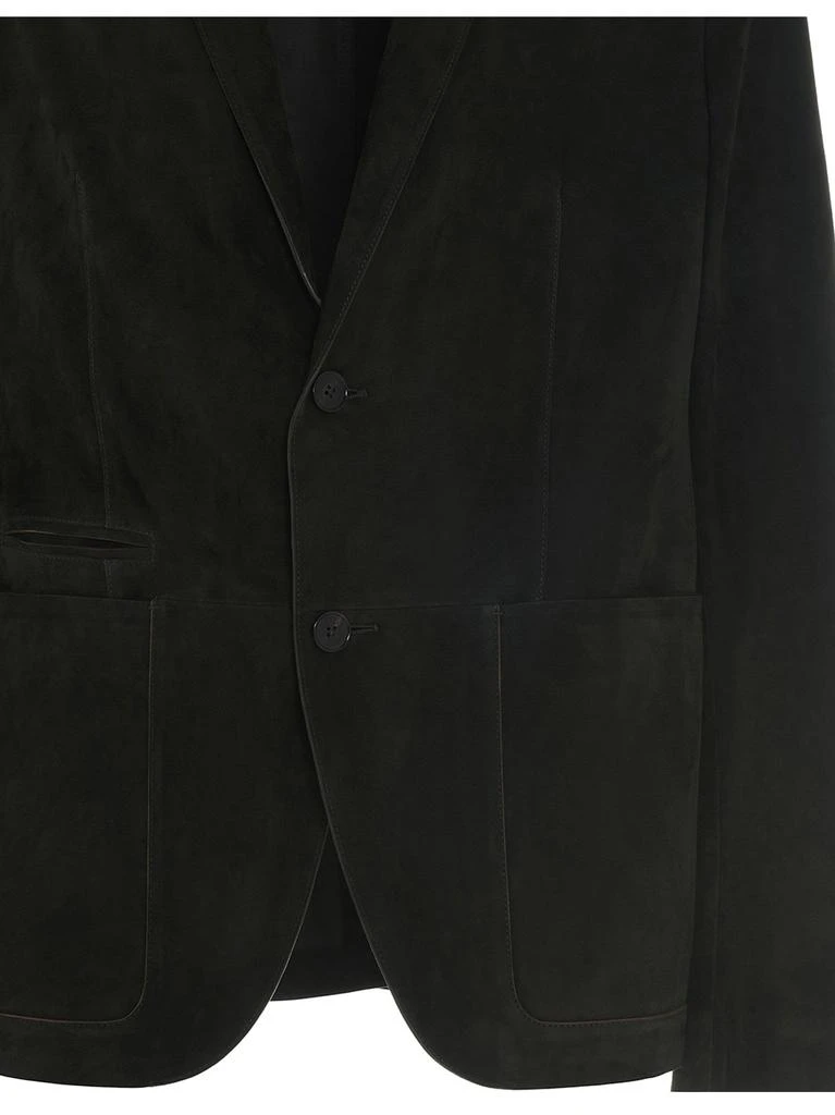 商品Zegna|Ermenegildo zegna men's green other materials blazer,价格¥21614,第5张图片详细描述