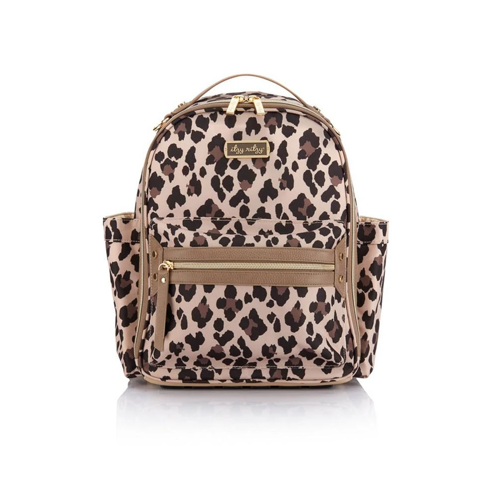 商品Itzy Ritzy|Essential Leopard Print Mini Backpack Diaper Bag,价格¥672,第1张图片