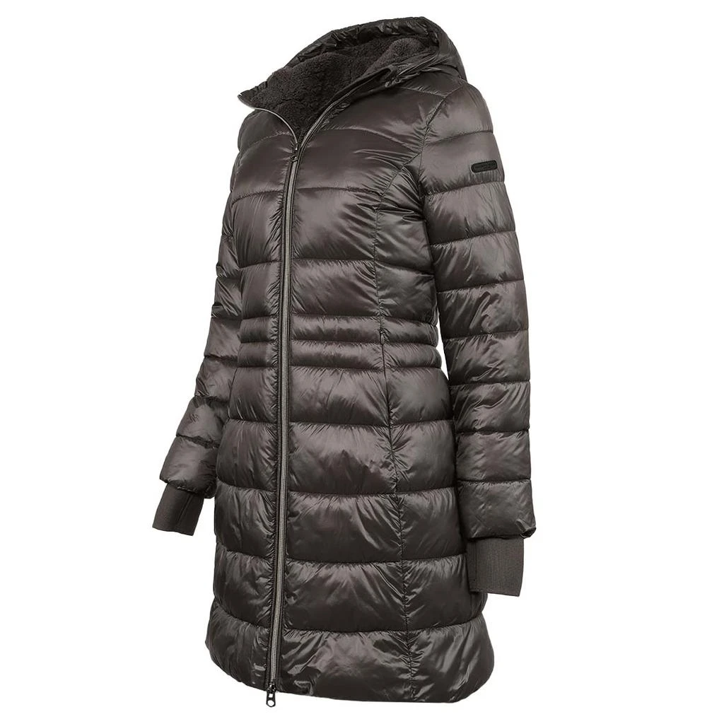 商品Lucky Brand|Lucky Brand Women's Knee Length Cozy Lined Zip Front Puffer,价格¥379,第4张图片详细描述