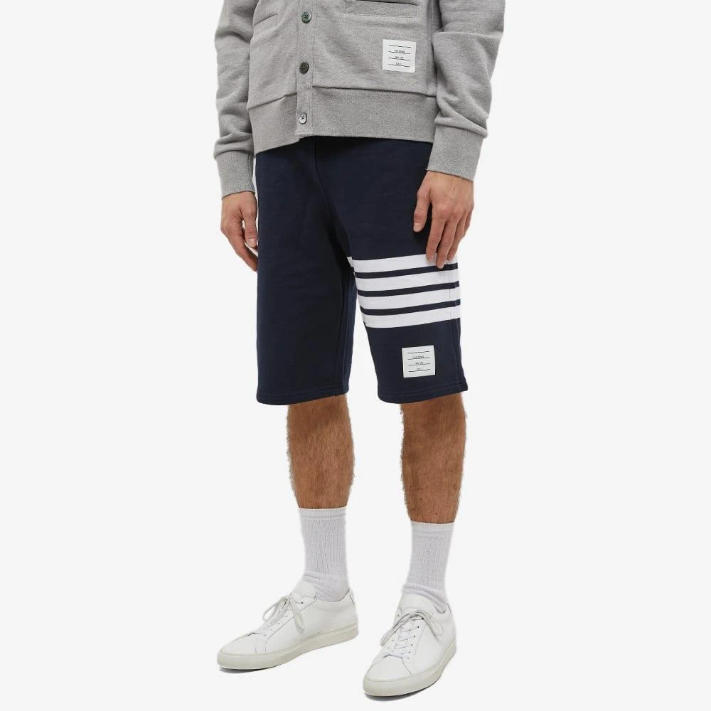 商品Thom Browne|Thom Browne Engineered Stripe Sweat Shorts,价格¥1800,第2张图片详细描述