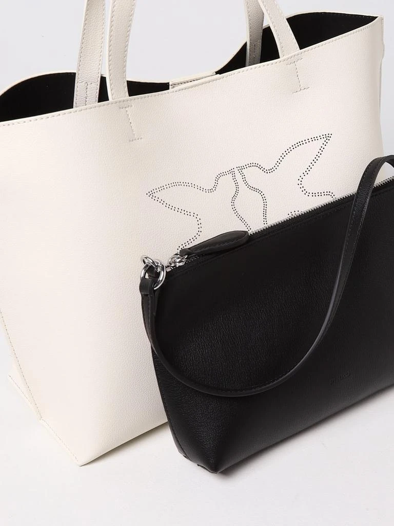 商品PINKO|Pinko Everyday shopping bag in tumbled leather,价格¥2610,第3张图片详细描述