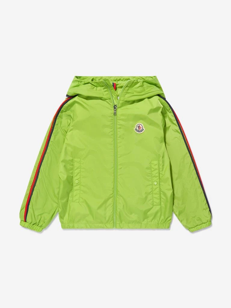 商品Moncler|Moncler Enfant Boys Branded Hattab Rain Jacket,价格¥3474,第1张图片