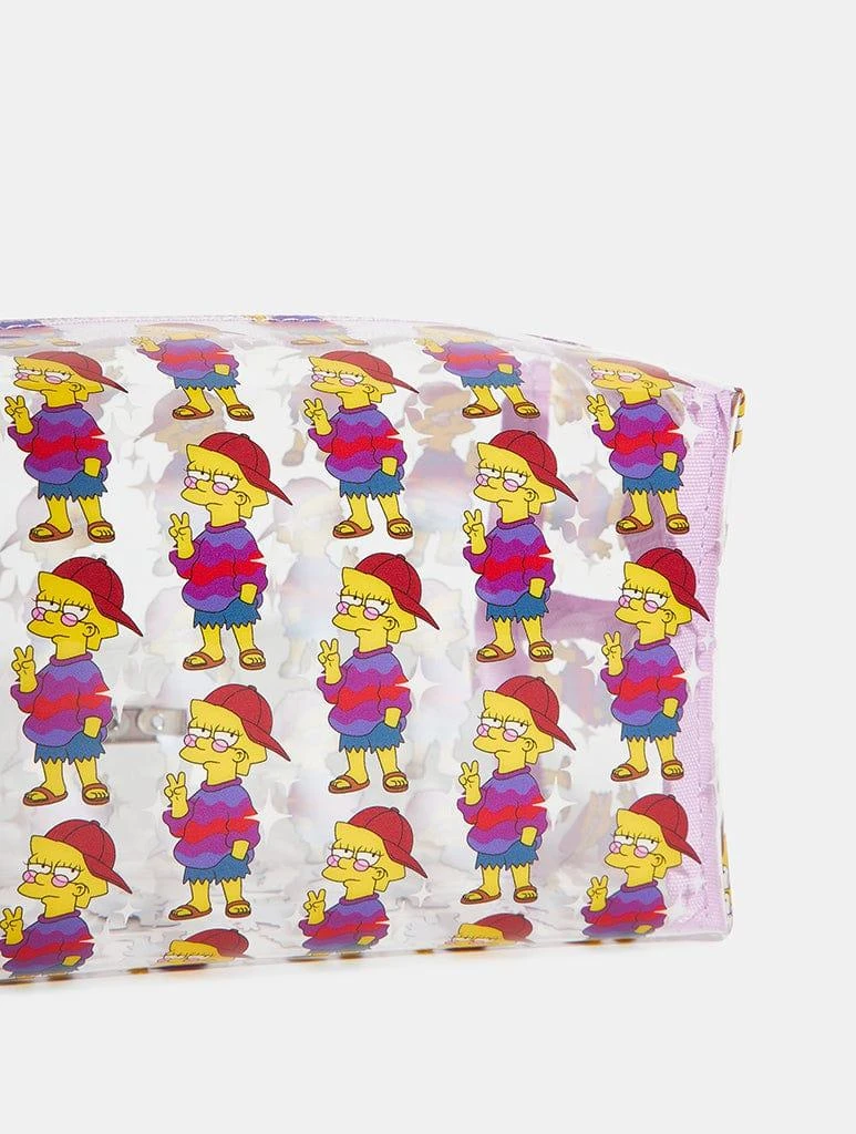 商品Skinnydip London|The Simpsons x Skinnydip Like, You Know, Whatever Makeup Bag,价格¥155,第2张图片详细描述