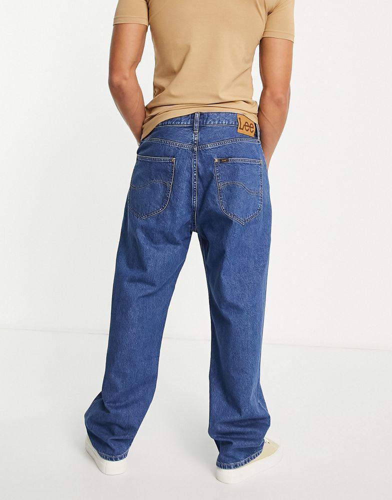 商品LEE|Lee Asher loose fit jeans in mid wash,价格¥585,第5张图片详细描述