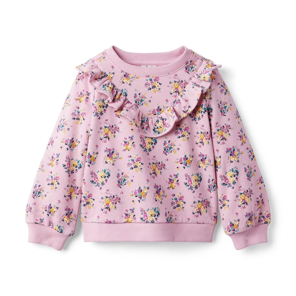 商品Janie and Jack|Floral Sweatshirt (Toddler/Little Kids/Big Kids),价格¥242,第1张图片