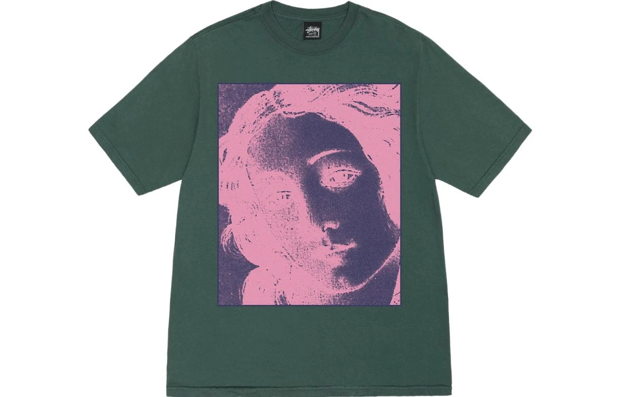 商品[国内直发] STUSSY|FW23 VENUS TEE PIGMENT DYED 维纳斯印花圆领短袖T恤 男女同款,价格¥764,第5张图片详细描述