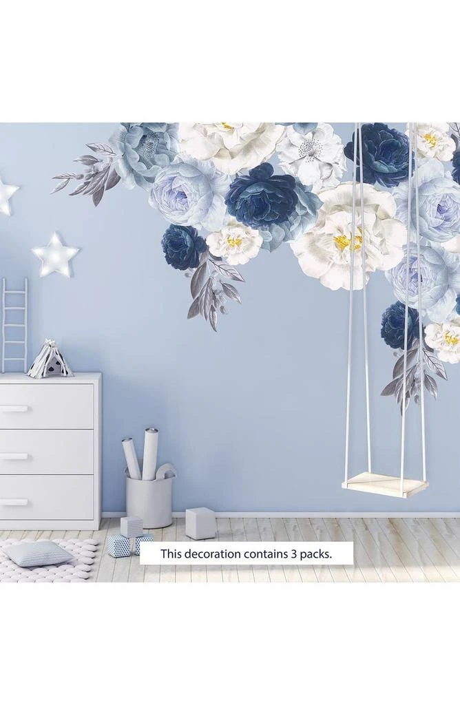 商品WALPLUS|Elegant Oversized Peonies Wall Stickers,价格¥189,第5张图片详细描述