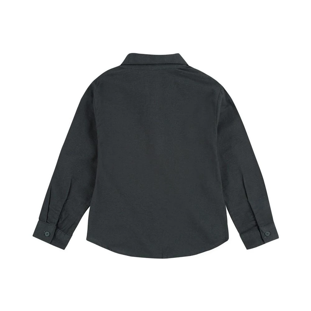 商品Levi's|Little Boys Flannel Long Sleeve Button Up Shirt,价格¥98,第2张图片详细描述