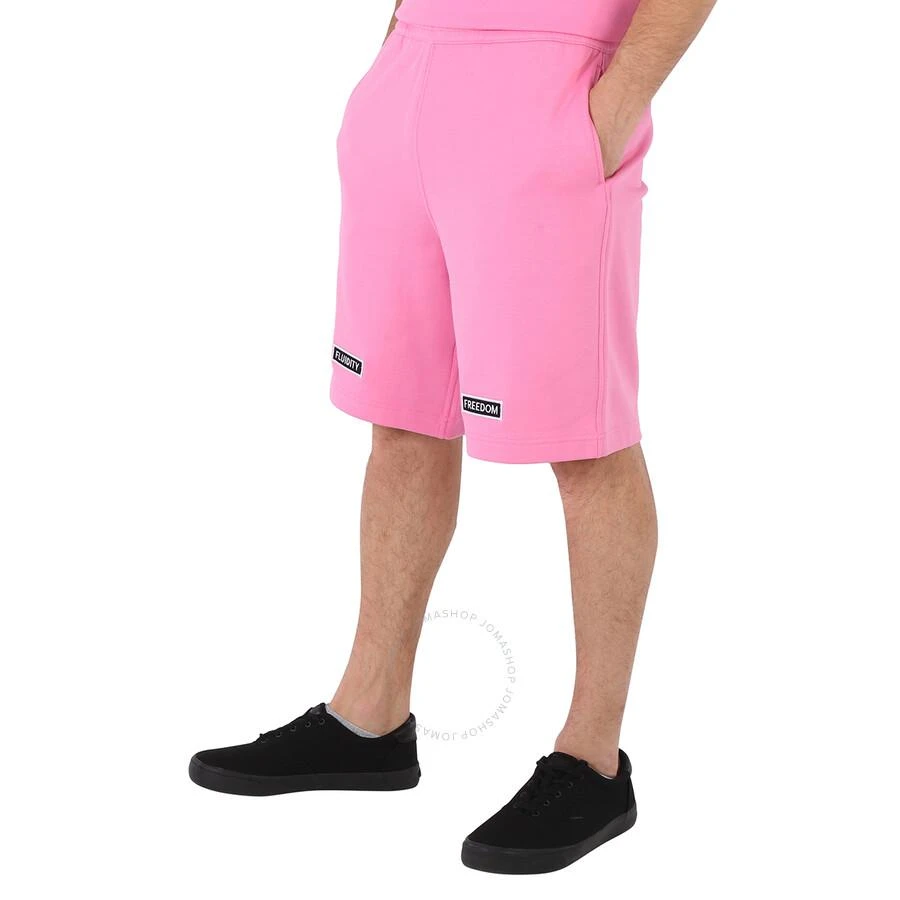 商品Burberry|Men's Bubblegum Pink Jersey Shorts,价格¥690,第3张图片详细描述