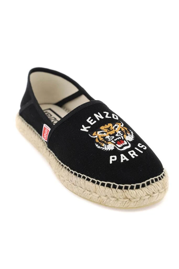 商品Kenzo|Canvas Espadrilles With Logo Embroidery,价格¥1020,第4张图片详细描述